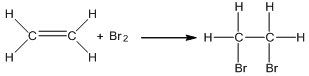 乙烯与溴水反应_乙烯和水反应方程式_乙烯与溴水加成反应方程式