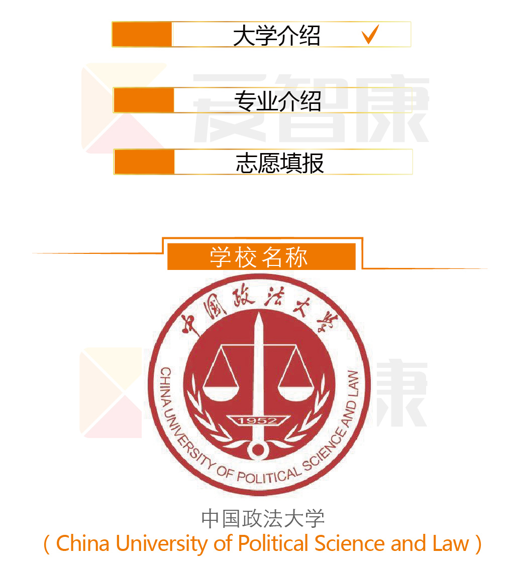中国政法大学(含历年录取分数线,特色专业,就业情况介绍)