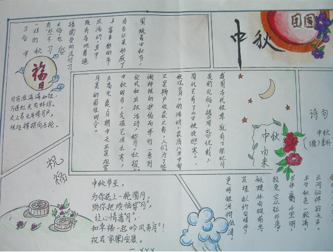 高中福利丨必备各科知识点 试卷 视频      2018年六年级中秋节手抄报