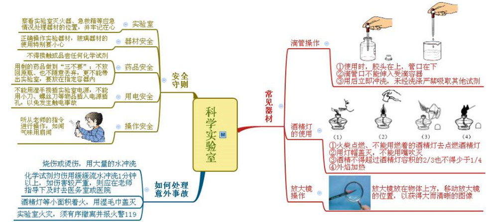 科学七上第13章思维导图