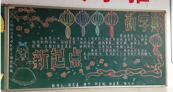 2021新学期主题黑板报,2021新学期黑板报主题 2021年初一暑假开学黑板报