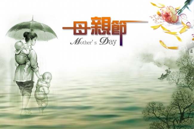 母亲节贺卡素材