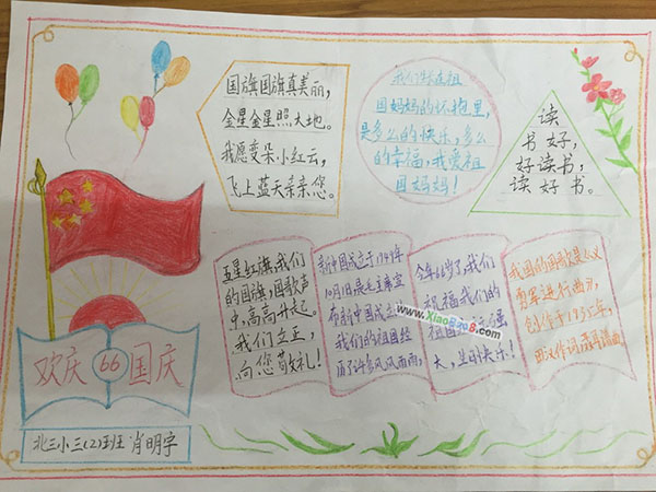 小学生手抄报制作要点图片