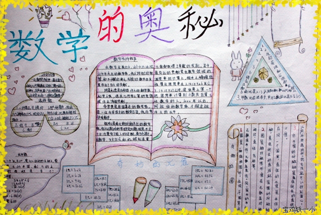北京小学六年级数学小报