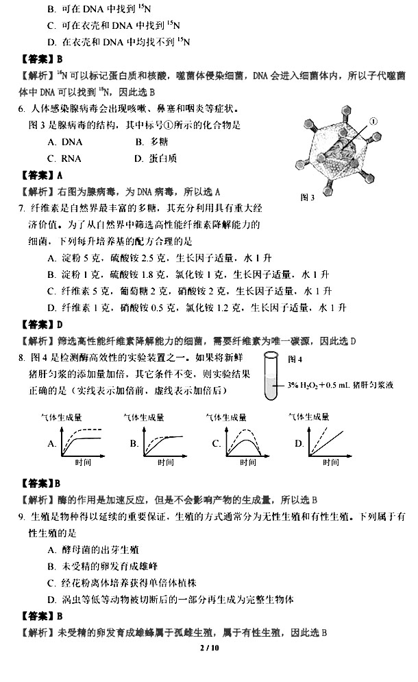 2020Ϻһģ⡢𰸡2ҳ