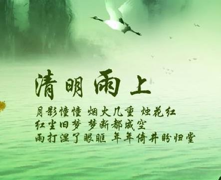 2020年清明节诗词图片10张(9)