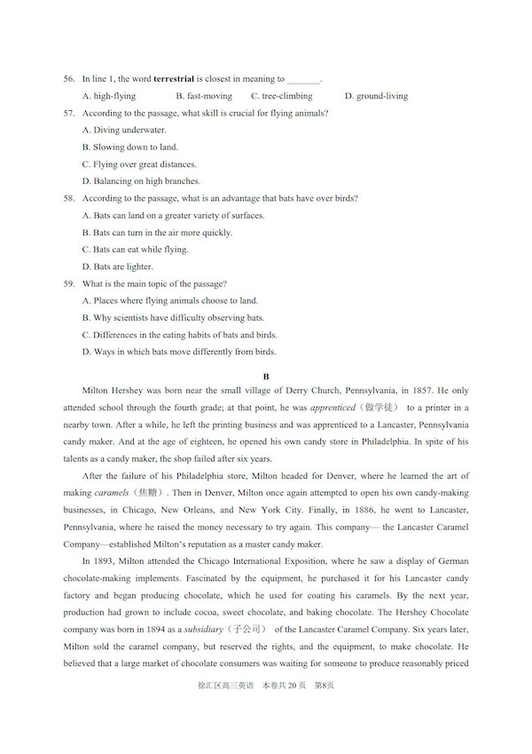 2019����������Ӣ�����⼰��8